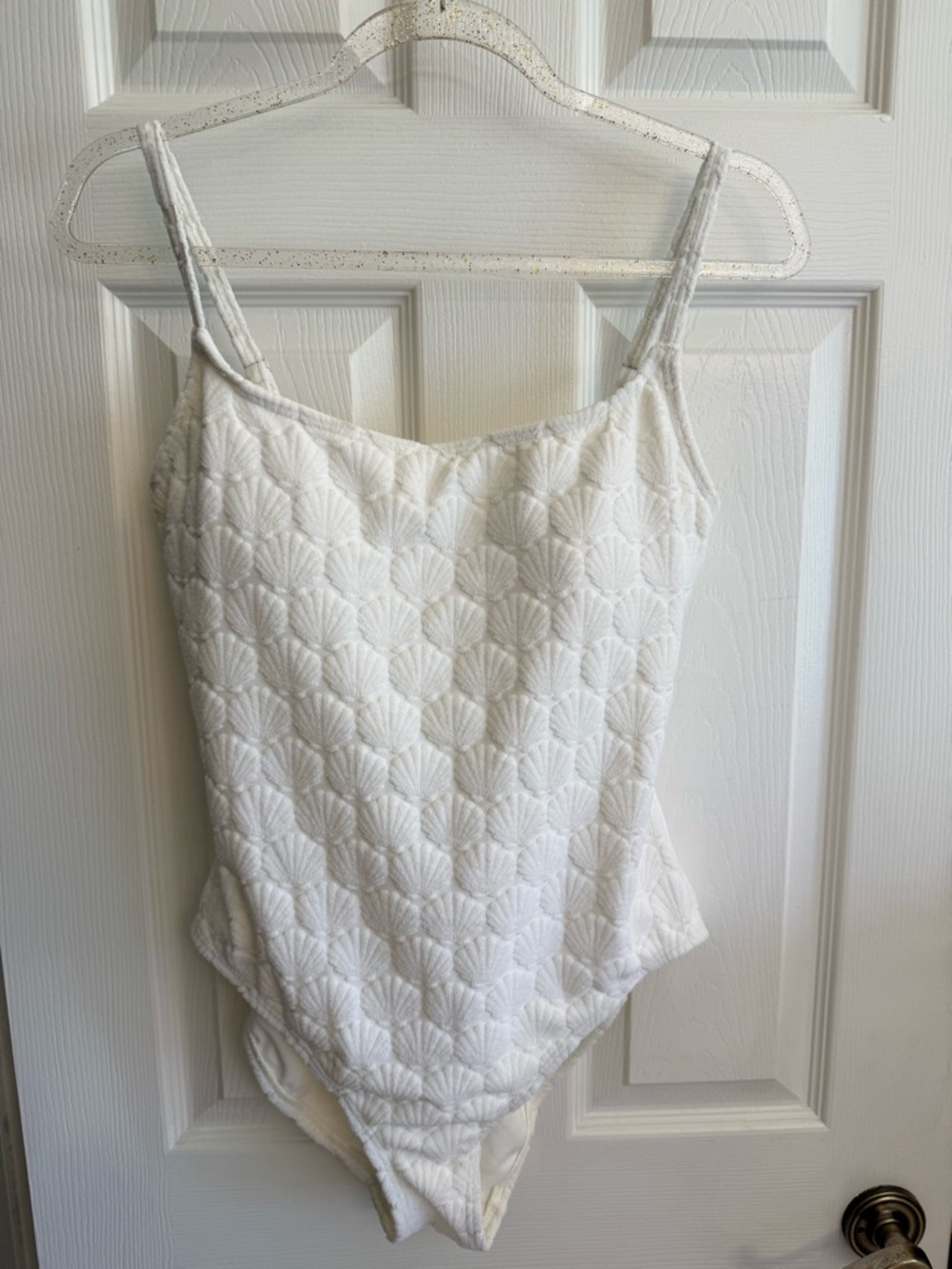 kate spade White SEASHELL One-Piece Swimsuit